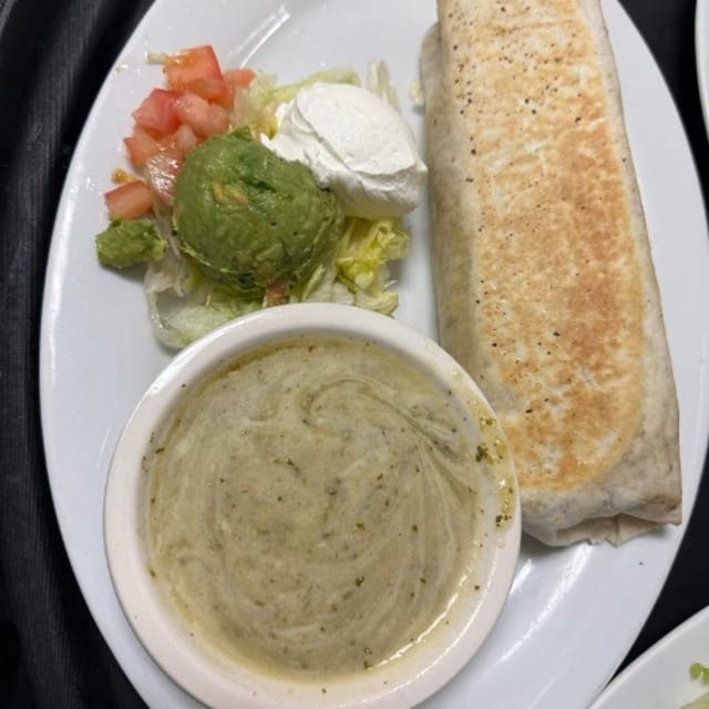 El Charro Burrito.