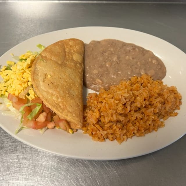 Kids Taco Plate.