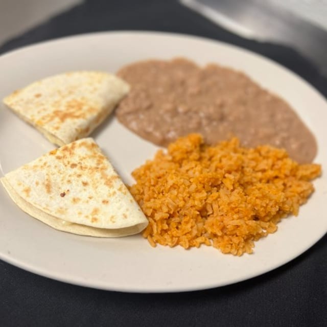Kids Cheese Quesadilla.